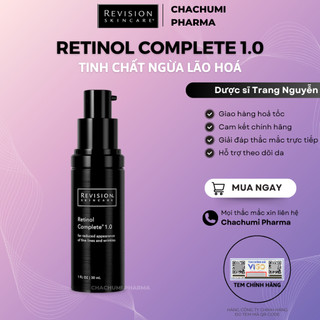 Tinh Chất Revision Skincare Retinol Complete 1.0 Giảm Nếp Nhăn, Ngừa Lão Hoá, Làm Săn Chắc Da, Giảm Tình Trạng Kích Ứng