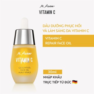 Dầu dưỡng phục hồi và làm sáng da đa năng M.Asam VITAMIN C Repair Face Oil 30ml