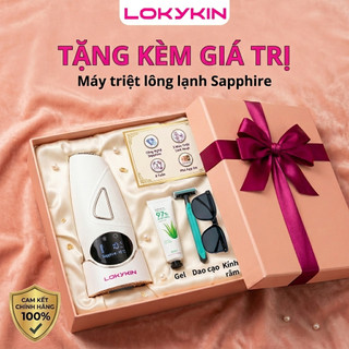 Máy triệt lông lạnh Lokykin mini vĩnh viễn phiên bản nâng cấp dạng cá nhân triệt tại nhà triệt toàn thân