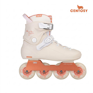 Giày patin người lớn Flying Eagle BKB B9 Ranger bánh cao su đặc, càng hợp kim nhôm CNC 2 màu xanh/cam