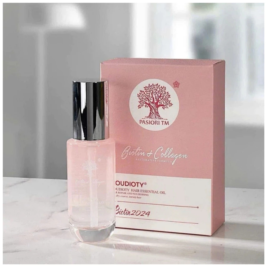 Tinh Dầu Dưỡng Tóc Tinh Chất Hoa Hồng Pháp Biotin & Collagen Voudioty - Ever Queen