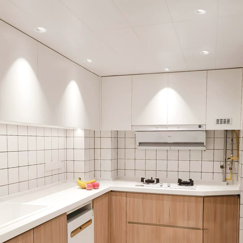 Bộ đèn Âm Trần Chống Chói Mặt Trăng Spotlight (by MD Ledlighting), (công suất:12W), (ánh sáng: 1 màu/3 màu