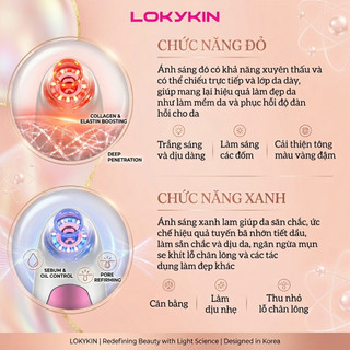 Máy Hút Mụn Đầu Đen Lokykin 4 Trong 1 – Hút Mụn, Massage Nóng Lạnh, Đẩy Tinh Chất, Se Khít Lỗ Chân Lông