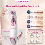 Máy hút mụn đầu đen kèm chức năng đẩy tinh chất nâng cơ mặt cầm tay mini Lokykin làm sạch sâu lỗ chân lông LSO04 — ảnh 1