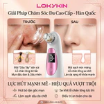Máy hút mụn đầu đen kèm chức năng đẩy tinh chất nâng cơ mặt cầm tay mini Lokykin làm sạch sâu lỗ chân lông LSO04 — ảnh 2