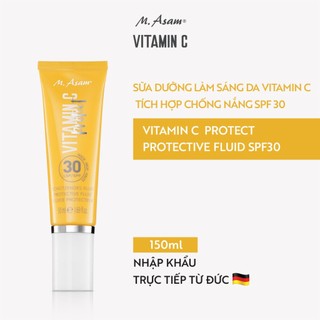 Sữa dưỡng làm sáng da Vitamin C tích hợp chống nắng M.Asam VITAMIN C Protect Protective Fluid SPF30 50ml