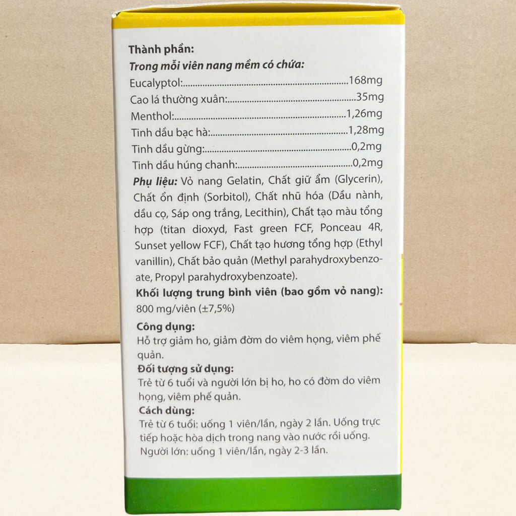 Combo 5 Hộp Codetex Forte - Rostex - Vinaphar - Vitamin Chữa Lành