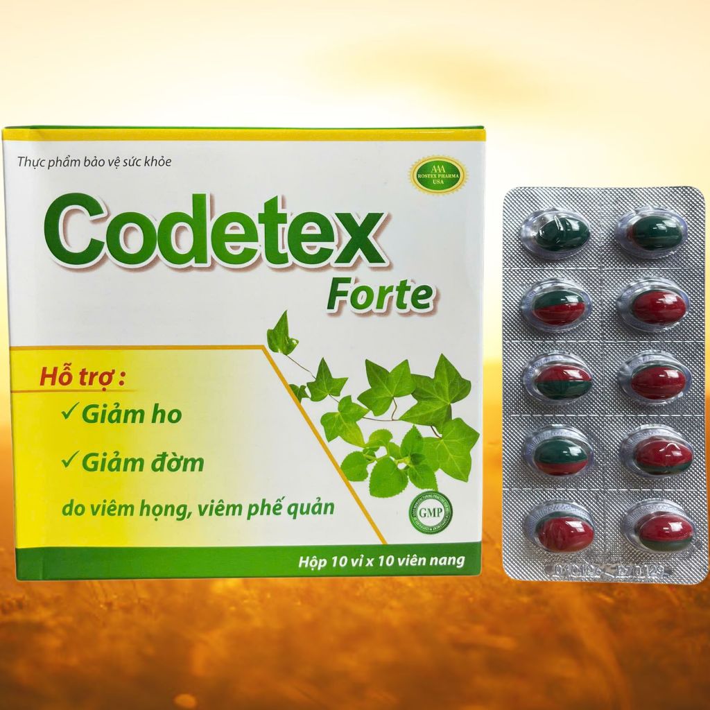 Codetex Forte - Rostex - Vinaphar - Vitamin Thanh Lọc
