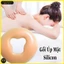 Gối Silicon Úp Mặt 800G Cao Cấp, Gối Spa Massage Body, Gối Nằm Sấp Silicon Mềm Êm Độ Bền Cao