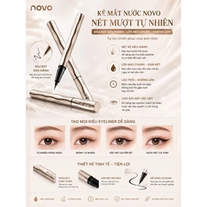 ✨ KẺ MẮT NƯỚC NOVO ✨ Nét mảnh tự nhiên – Sắc nét suốt cả ngày 9092