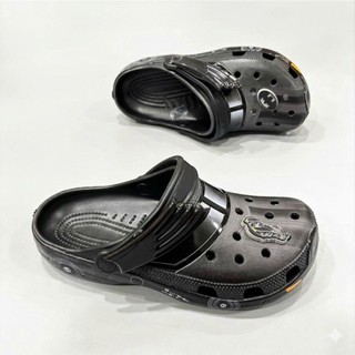 Dép sục bít mũi batman unisex, sục đúc chống trượt êm ái, tặng kèm charm sticker trang trí dép