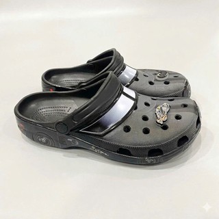 Dép sục bít mũi batman unisex, sục đúc chống trượt êm ái, tặng kèm charm sticker trang trí dép