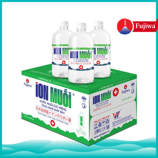 Nước Súc Miệng ION Muối Bạc Hà 680ml - Chăm sóc răng miệng, trắng răng, sát khuẩn vòm họng giảm đau họng công nghệ Nhật