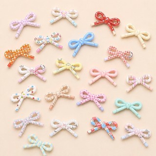 ⭐ [ĐỘC QUYỀN] Set Charm Nơ Cầu Vồng Kawaii Cao Cấp , Nơ Hello Kitty – Bộ Sưu Tập Nơ Công Chúa Ngọt Ngào Đủ Màu