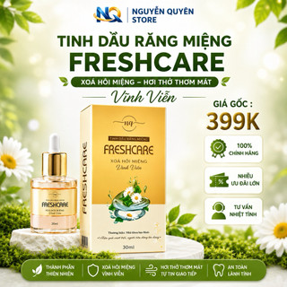 Tinh Dầu Răng Miệng Freshcare Thảo Dược Giúp Làm Sạch Răng Miệng, khử Mùi Hôi - Nuyễn Quyên Store