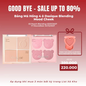 Bảng má 4 ô Dasique Blending Mood Cheek