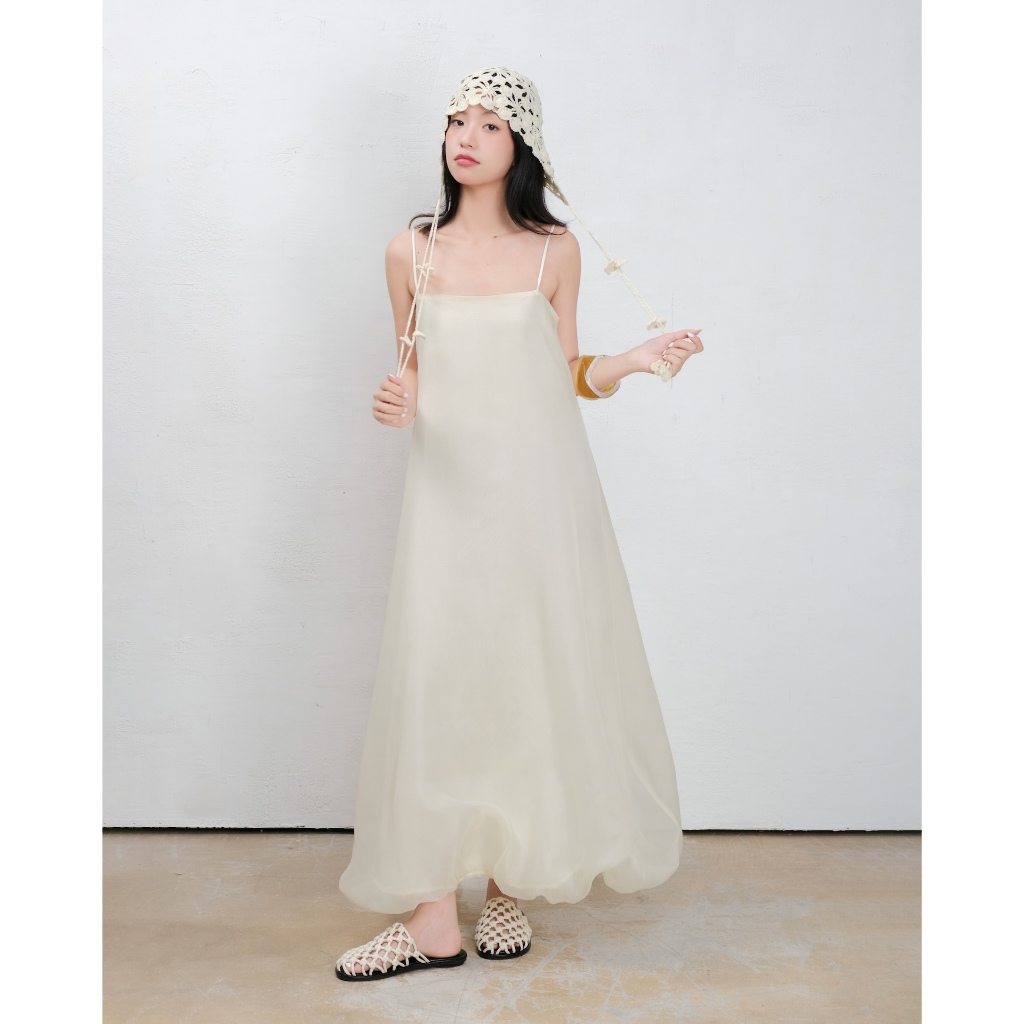 Đầm Nữ Dài Babydoll ZOLRIC Hai Dây Dáng Bí Dễ Thương SECODEE