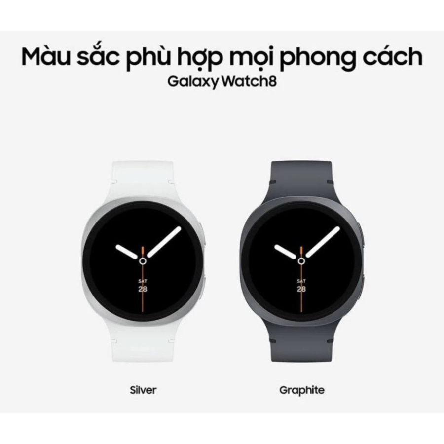 (KOL) Đồng Hồ Thông Minh Samsung Galaxy Watch 8 44mm L330 - Định Vị, Theo Dõi Sức Khỏe - Hàng Chính Hãng