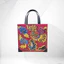 Túi Cỏ Bàng Tote Q Gallery - Đan Vẽ Tay - Mộng Hồ Điệp