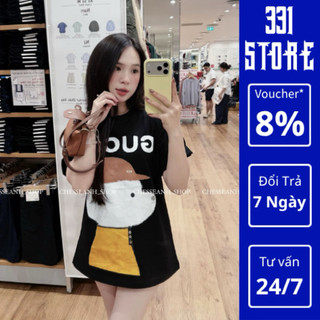 Áo Phông Chú Chó Hoạ Tiết In 5D Chuyển Nhiệt Chất Liệu Cotton 2C BP31
