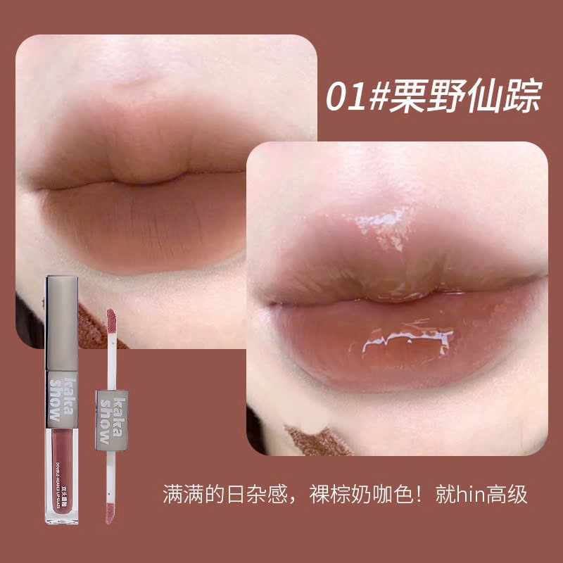 💄 Son 2 đầu KAKASHOW chất son một đầu mịn lì , một đầu bóng nhẹ C130💄