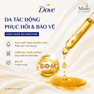 DOVE Du Lịch 1 Dầu gội, 1 Sữa tắm, 1 Dầu xả combo