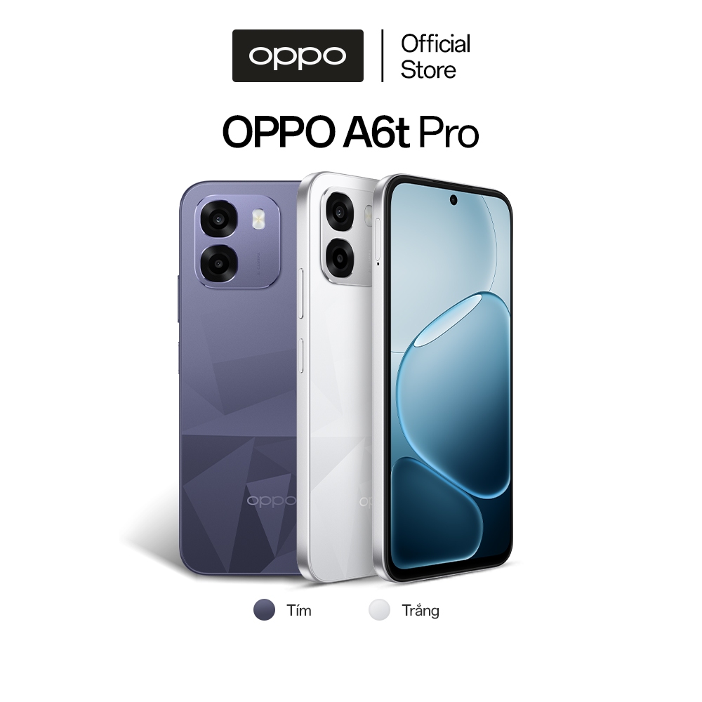 LS] Điện thoại OPPO A6t Pro 8GB/128GB có NFC, siêu pin 7000mAh, sạc nhanh  45W, sạc ngược có dây - Hàng chính hãng | Shopee Việt Nam