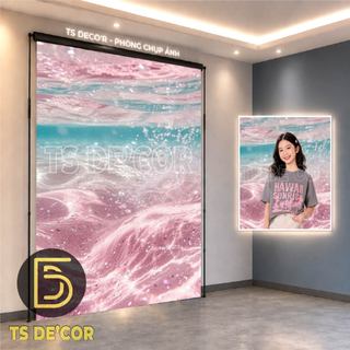 Phông Nền Photobooth Hot Hit , Phông Nền Chụp Ảnh HOT TREND cảnh biển xu hướng mới