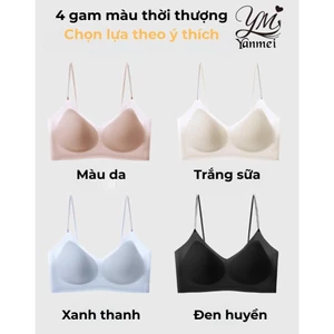 ÁO lót hương hoa trà su lạnh chui đầu không đường may, không gọng mặc như không mặc. Áo lót tàng hình chui đầu su