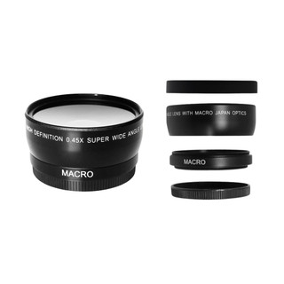 Ống kính góc rộng Super Wide Angle 0,45x + Ống kính Macro cho máy ảnh KTS Digital MX10 và Retro 4K by MèoBer