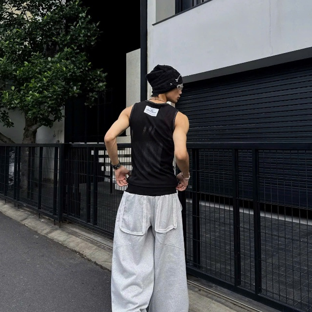Bad Choices | Áo tanktop WASH chất thun gân form BODY Fit