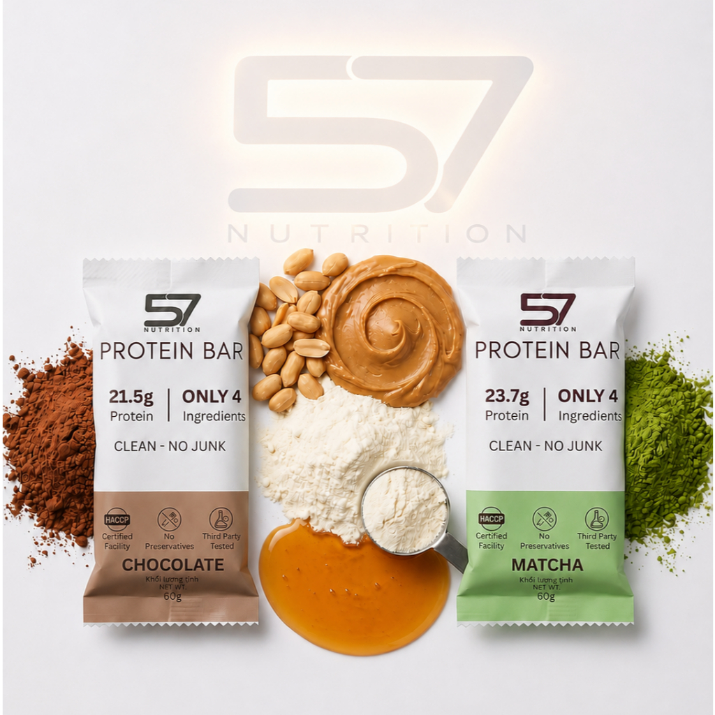 THANH PROTEIN BAR 60g | 22g PROTEIN | 57 Nutrition