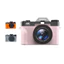 Máy Chụp Hình Retro 48MP Quay phim 4K WiFi - giả lập màu phim, quay video slow-mo lens wide by Meober