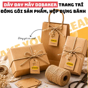 Dây decor trang trí vintage, handmade, thiệp, đóng gói xinh xắn