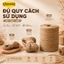 Dây decor trang trí vintage, handmade, thiệp, đóng gói xinh xắn