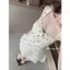 Váy 2 dây chấm bi buộc nơ viền