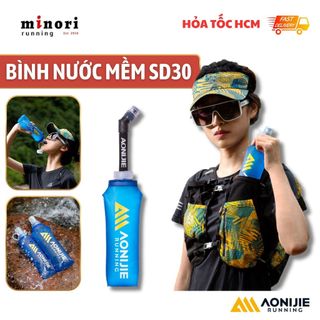 Bình Nước Mềm Túi nước mềm Chạy Bộ Aonijie SD30 - Dung Tích 250ml - 500ml Bình Nước Gấp Gọn Nhẹ