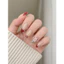 Nailbox [ Mã 62 ] Mẫu nail nhẹ nhàng fend đỏ đầu móng - thiết kế thủ công , from bầu nhọn tôn da thon tay
