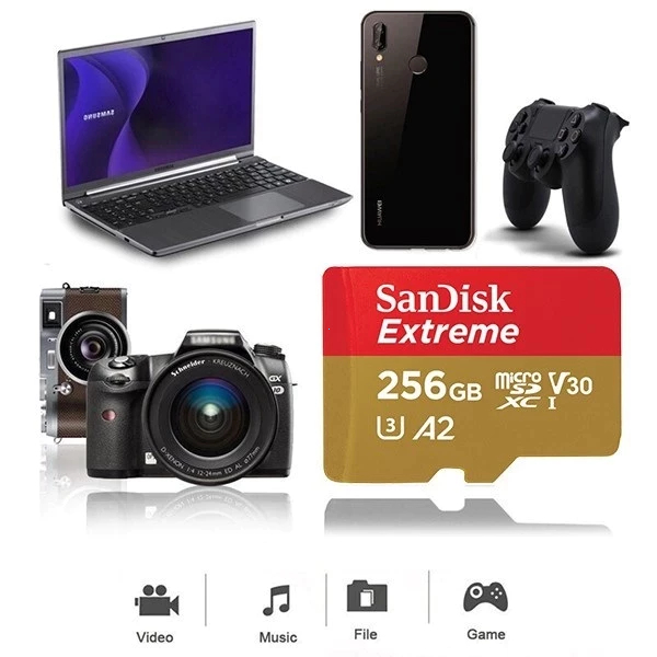 SanDisk Thẻ nhớ microSDXC UHS-I Extreme Pro | 128GB/256GB/512GB/1TB | Bảo hành 5 năm