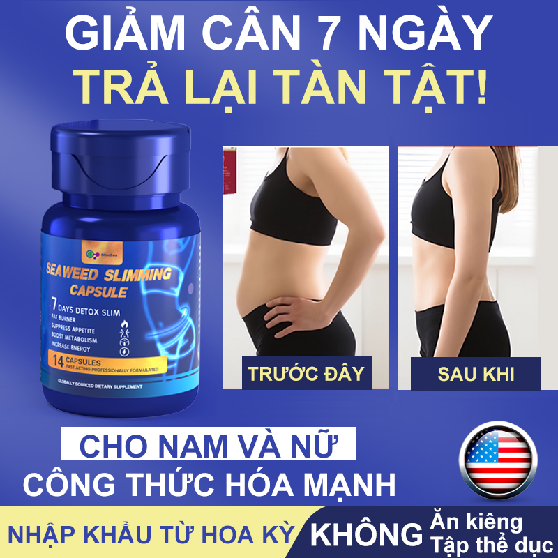 Giảm cân nhanh - Giảm cân an toàn cho bà mẹ đang cho con bú - Giảm cân thảo dược - Tăng cường trao đổi chất - 3-10 kg tr