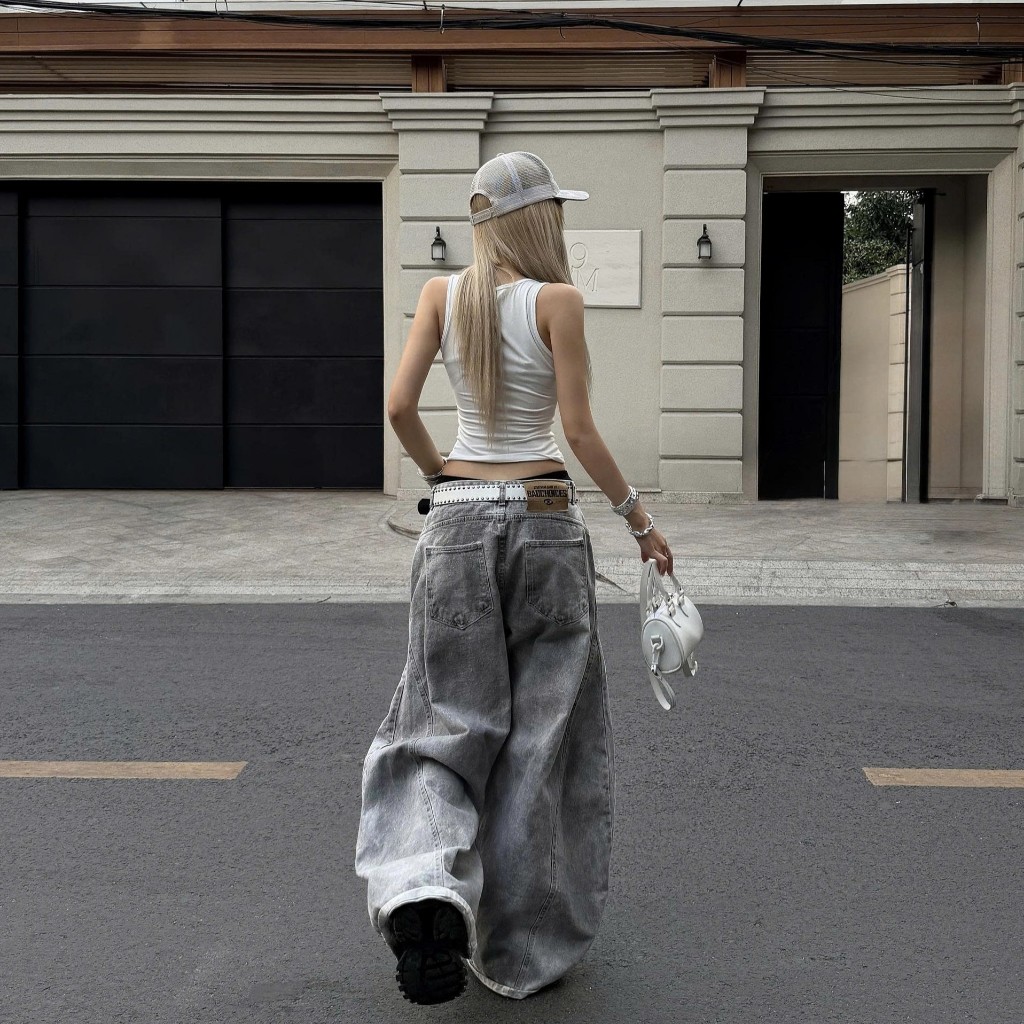 Bad Choices | Quần Wide-leg Jeans form Balloon ống rộng