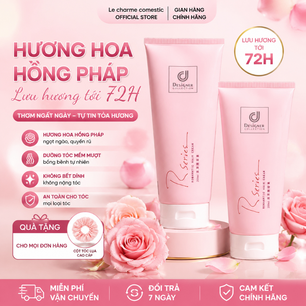 Dưỡng thể hương nước hoa Designer Collection R-Series Hand and Body lotion
