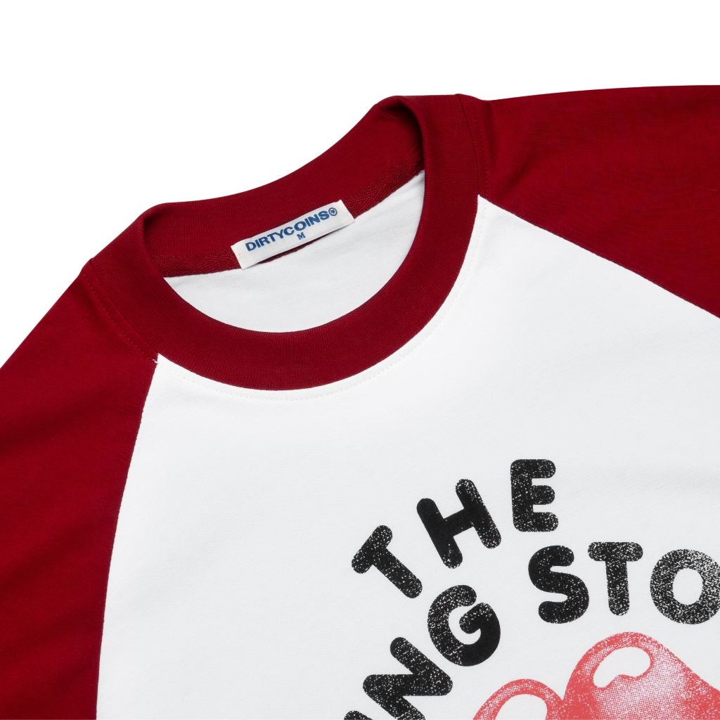 [DCxRS] Áo Thun Tay Dài DirtyCoins Raglan Faded Print | BigBuy360 - bigbuy360.vn