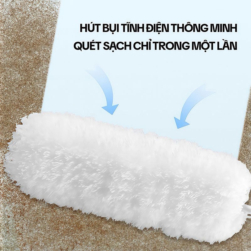 Chổi Quét Mạng Nhện OKwife HD-7823, Chổi Quét Trần Nhà, Cây Quét Mạng Nhện Đa Năng