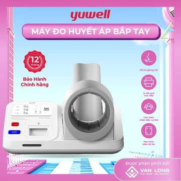Máy đo huyết áp điện tử bắp tay tự động Yuwell YE990 - có hỗ trợ giọng nói - bảo hành 12 tháng