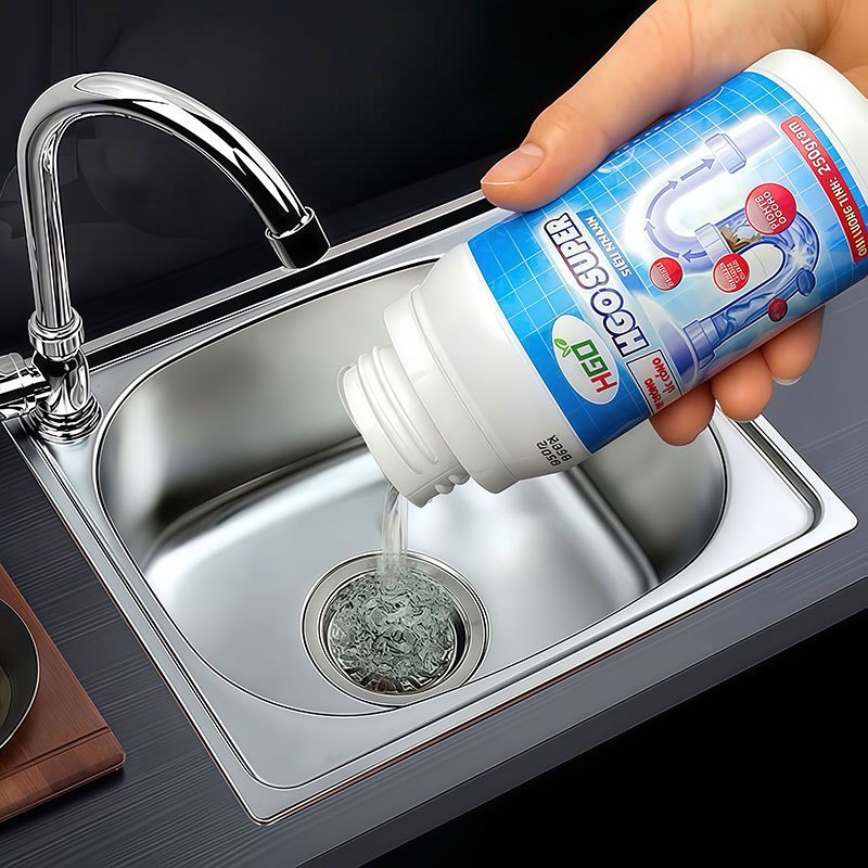 [COMBO 3] Bột Thông Cống Cực Mạnh HGO SUPER, Thông Tắc Bồn Cầu, Bồn Rửa Bát, Cống Thoát Nước 250G