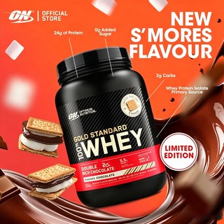 ON 100% Whey Gold Standard 2Lbs (0.9kg)- Tăng cơ nhanh- Dễ dàng hấp thụ Bột protein sô cô la gấp đôi