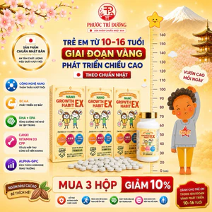 Viên Uống Tăng Chiều Cao Và Phát Triển Trí Não Nano Growth Habit EX