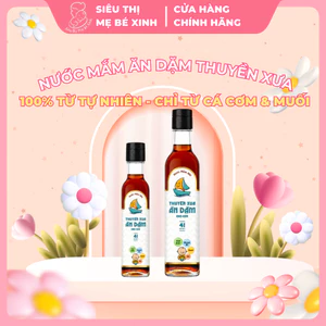 Nước Mắm Nhĩ Thuyền Xưa 41N - Cho Bé Ăn Dặm, Cao Đạm, Không Chất Phụ Gia - Chai 65ml & 250ml