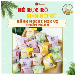 Bánh Mochi Nhân Kem Trái Cây Cao Cấp, Bánh Mochi Dẻo Mịn, Hàng Mới Thơm Ngon